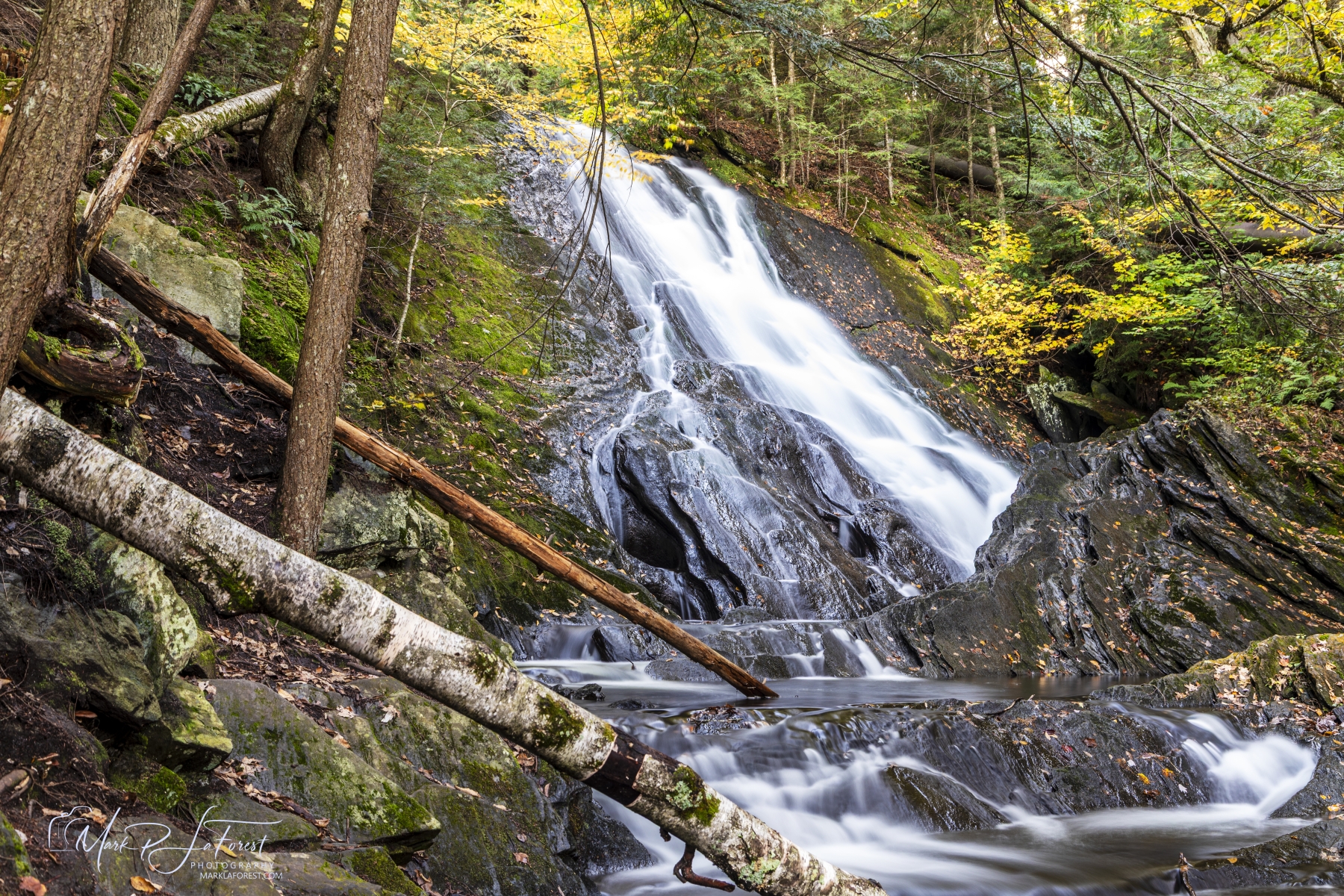 Thundering Brook Falls, Killington, Vermont